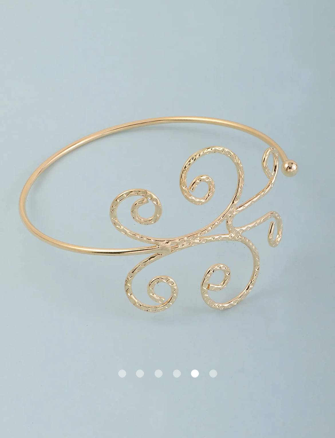 Geometric Arm Cuff 003 // Gold