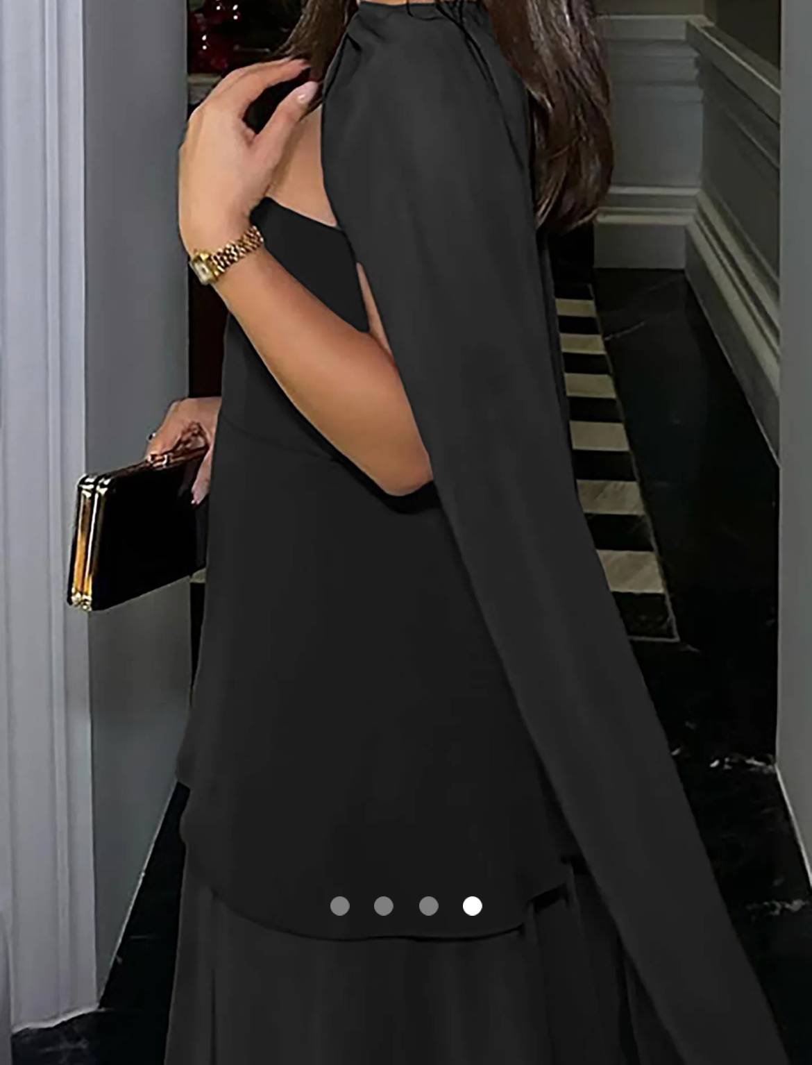 Patchwork Tube Dress // Black