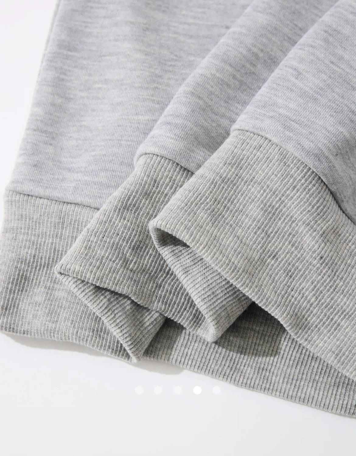 Printed Pullover Sweatshirt // Light Grey