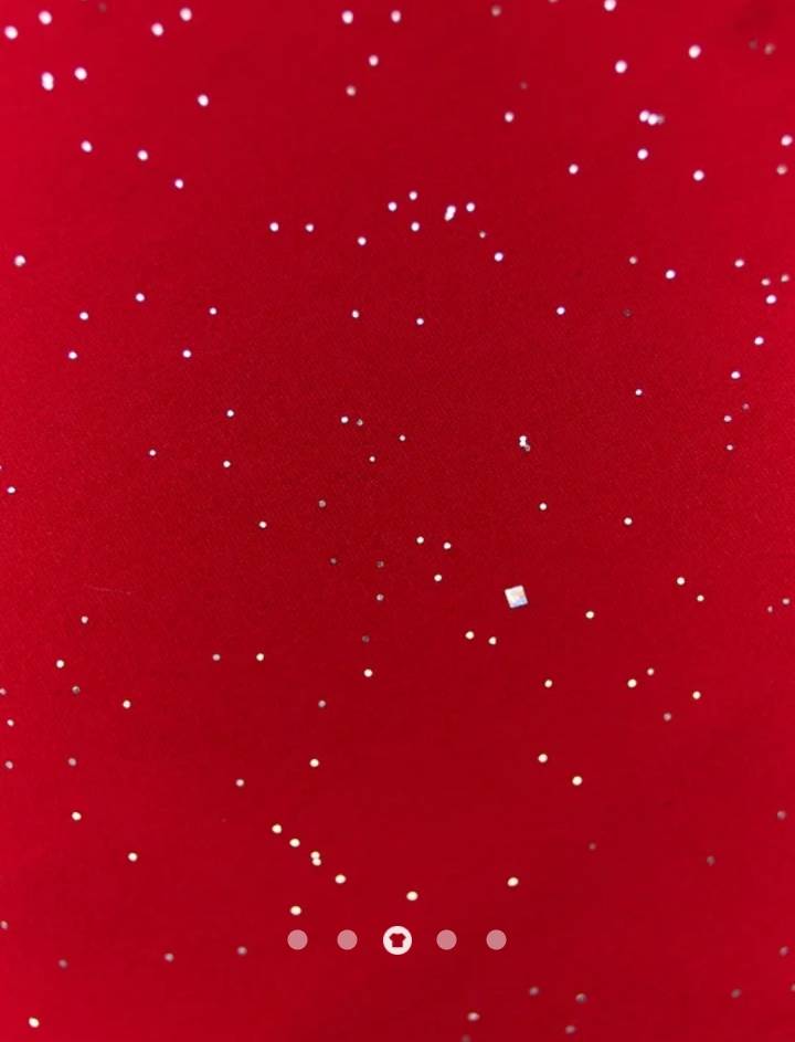 Glitter Draped Halter Top // Burgundy