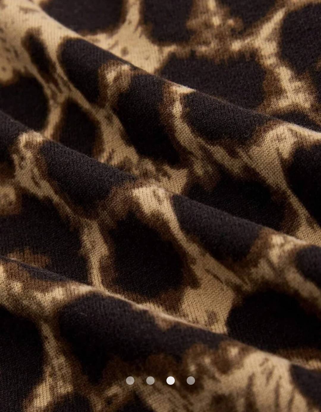 Sash Leopard Tube Top // Brown