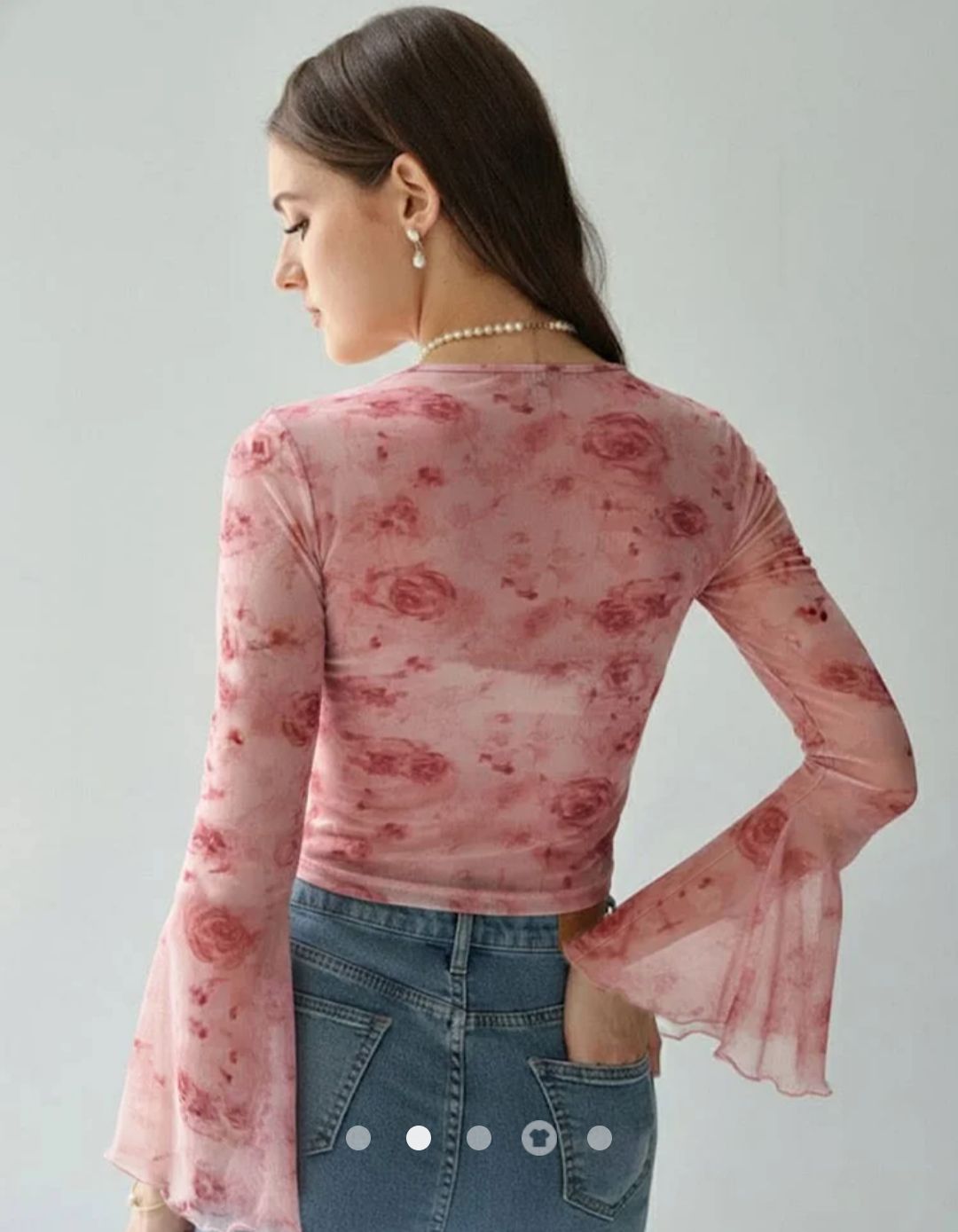 Gathered Top // Pink