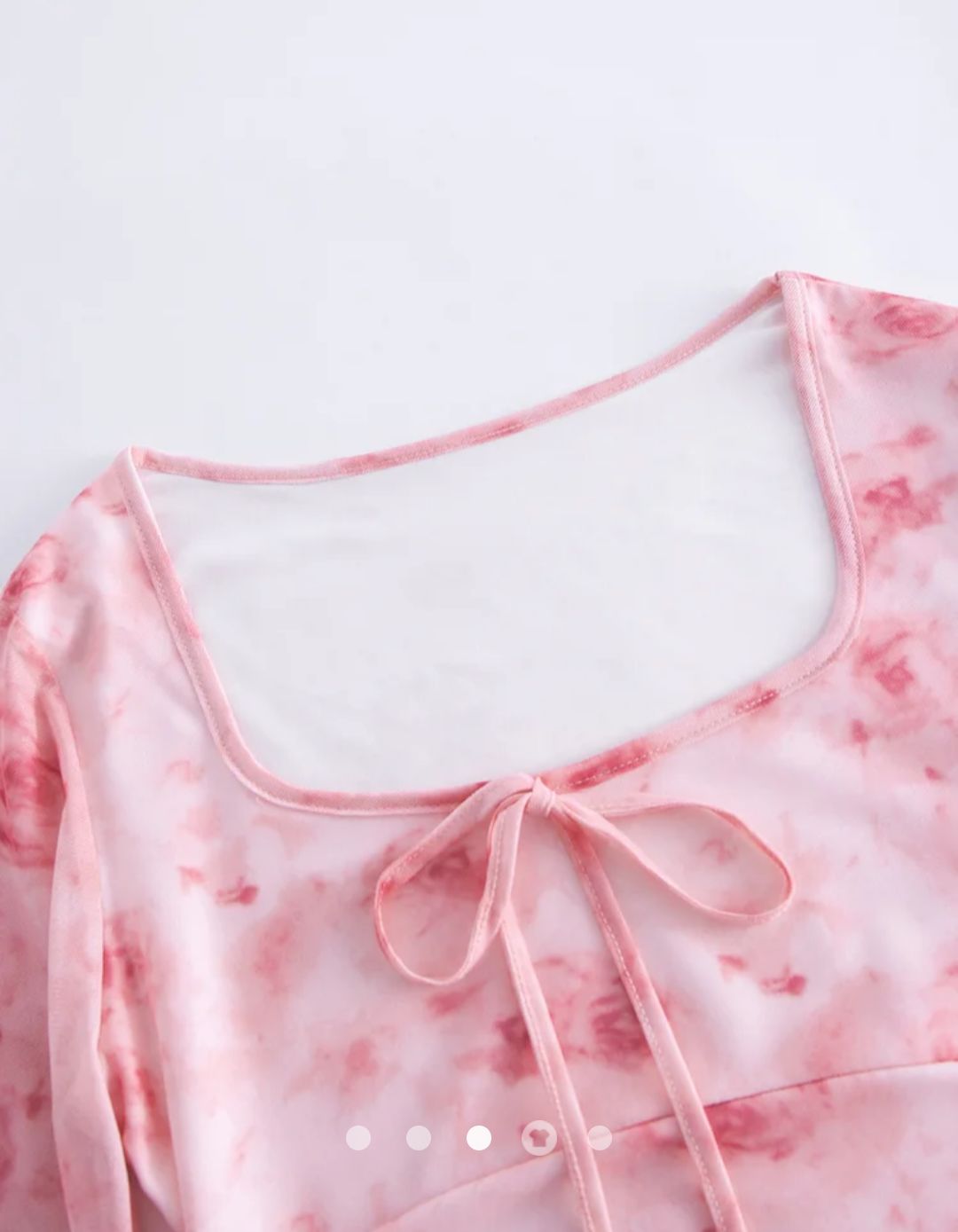 Gathered Top // Pink