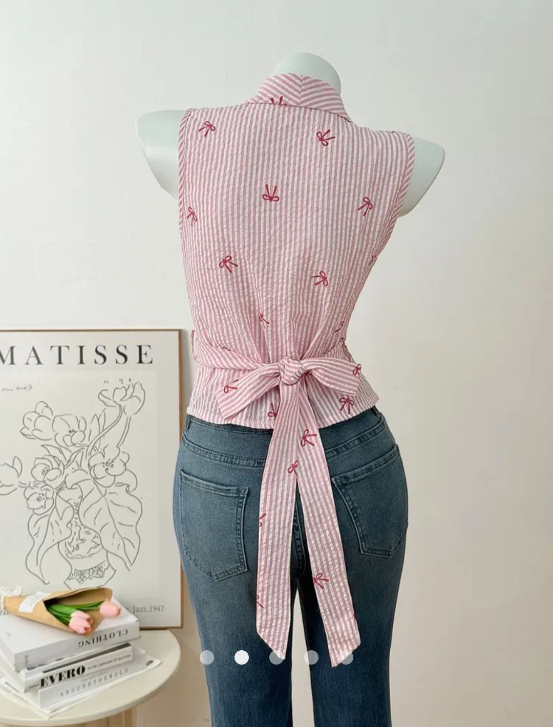 Wraped Tank Top // Pink