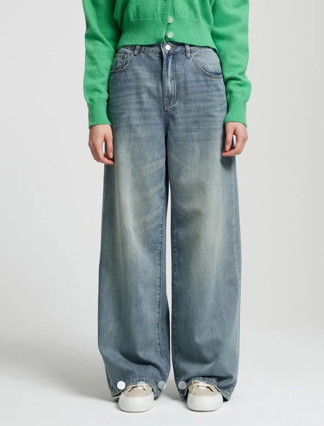 High Waist Straight Leg Jeans 002 // Light Blue