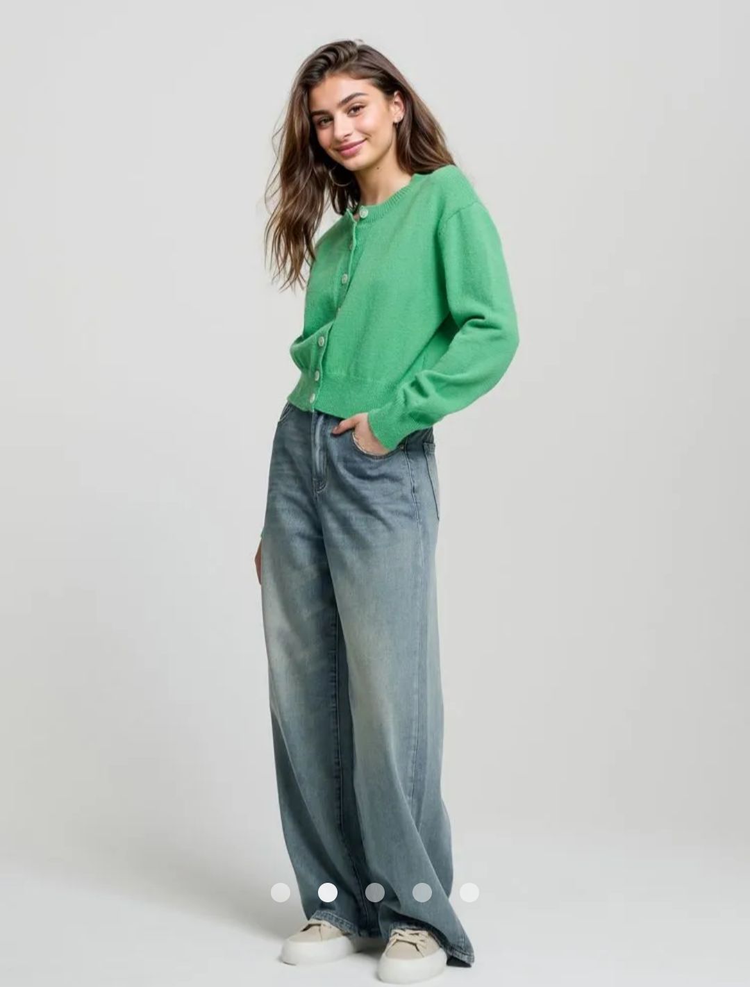 High Waist Straight Leg Jeans 002 // Light Blue