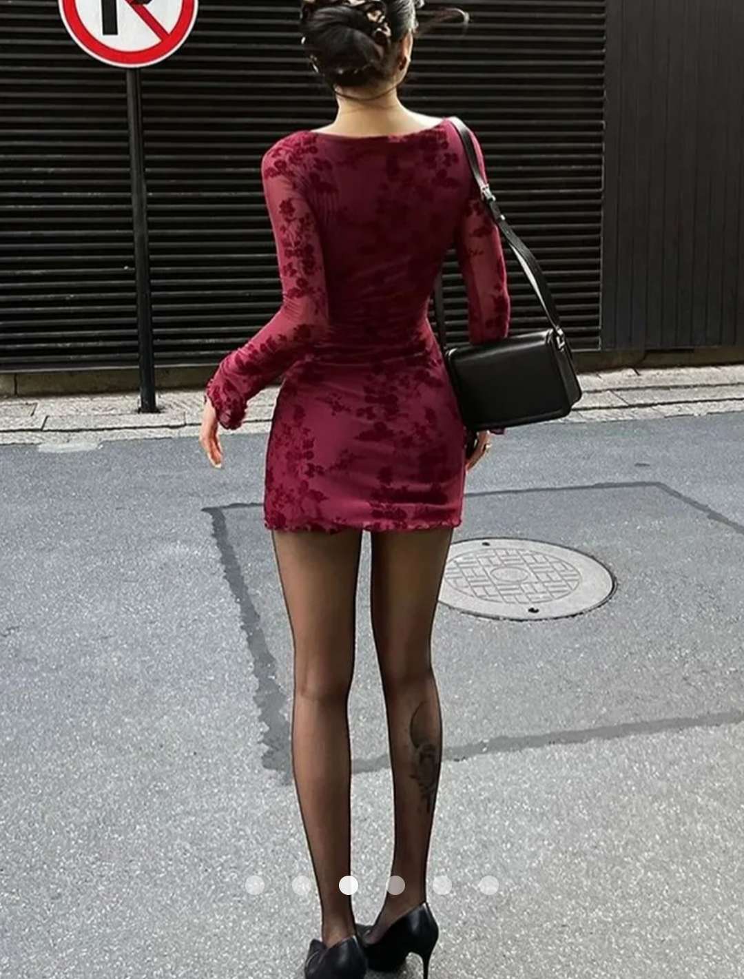 Bodycon Dress // Rich Red