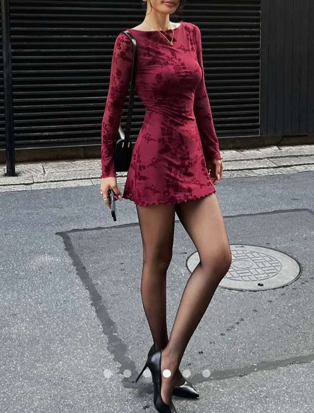 Bodycon Dress // Rich Red