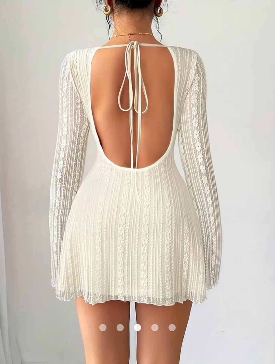Open Back Bodycon Dress // Apricot Rocket Open Back Bodycon Dress // Apricot Rocket
