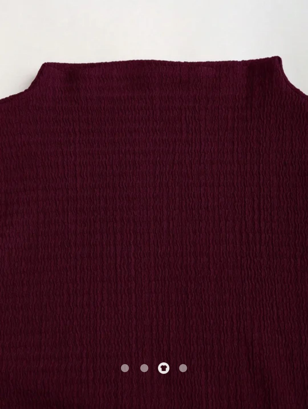 Draped Bodycon Dress 002 // Burgundy