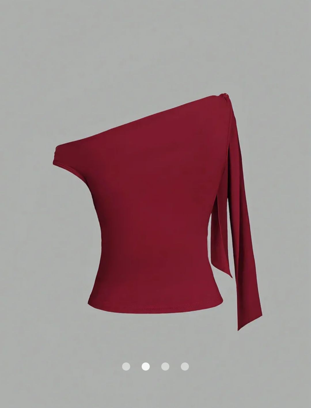 Knotted Tank Top // Burgundy