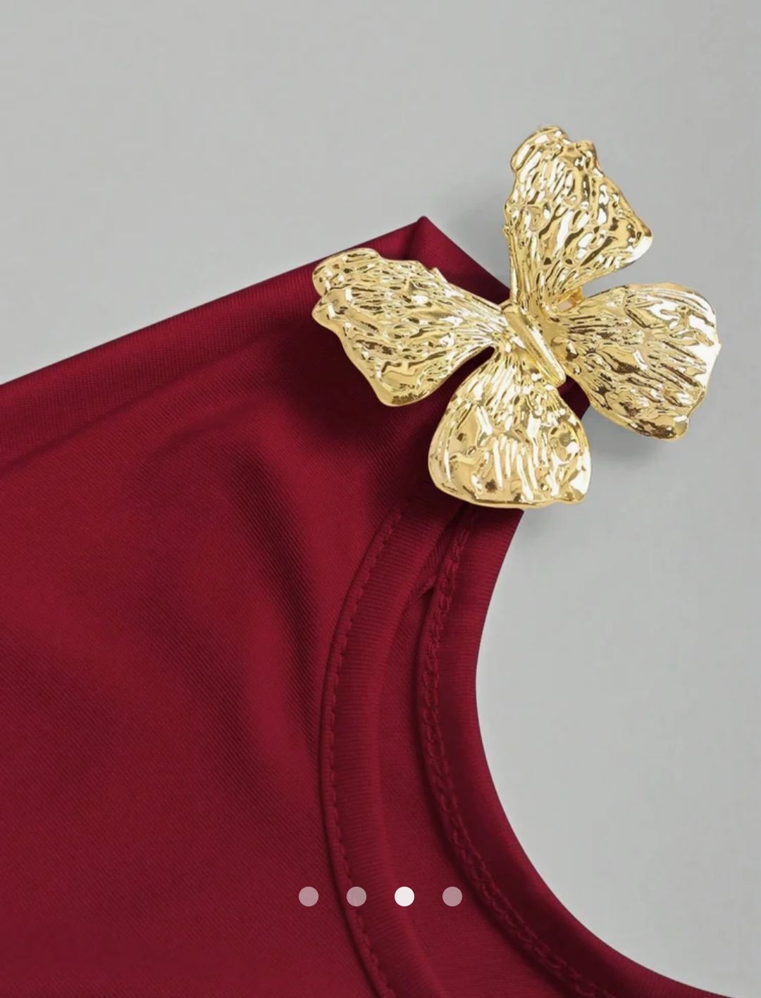 Knotted Tank Top // Burgundy