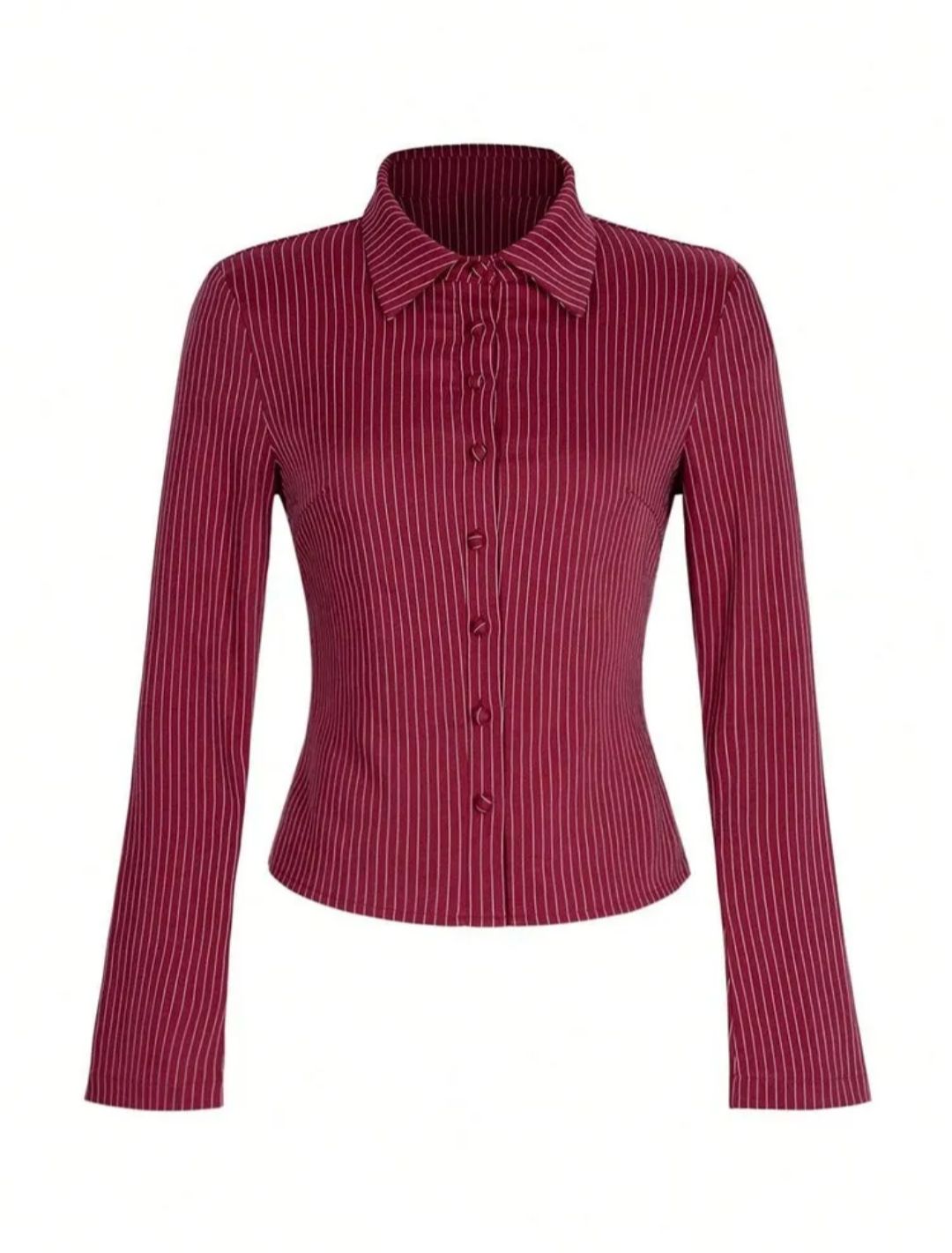 Placket Shirt // Burgundy