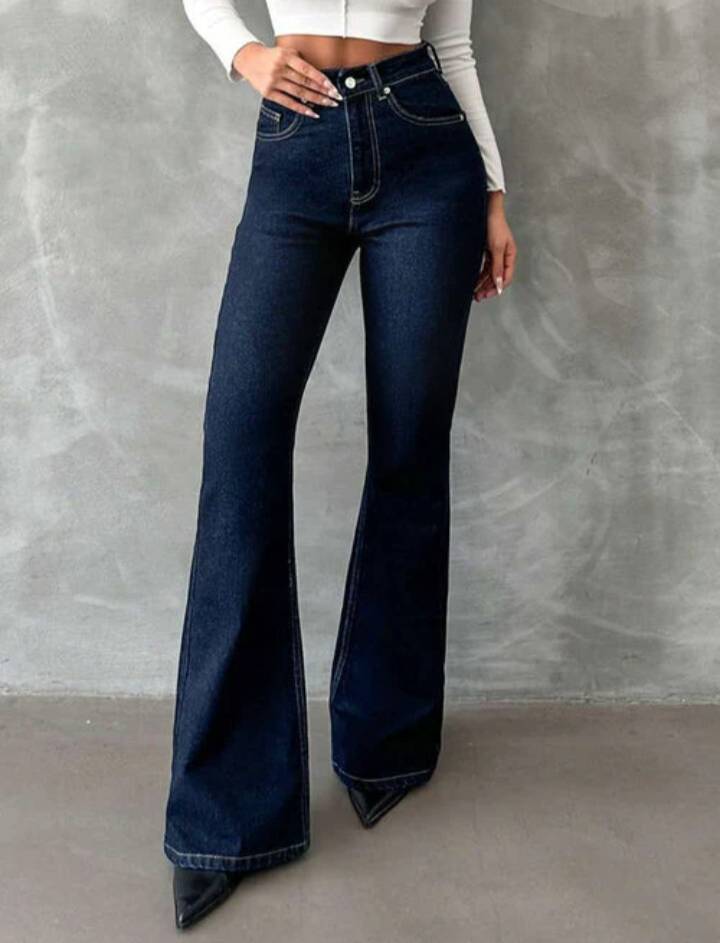 Bootcut Jeans // Classic Dark Blue