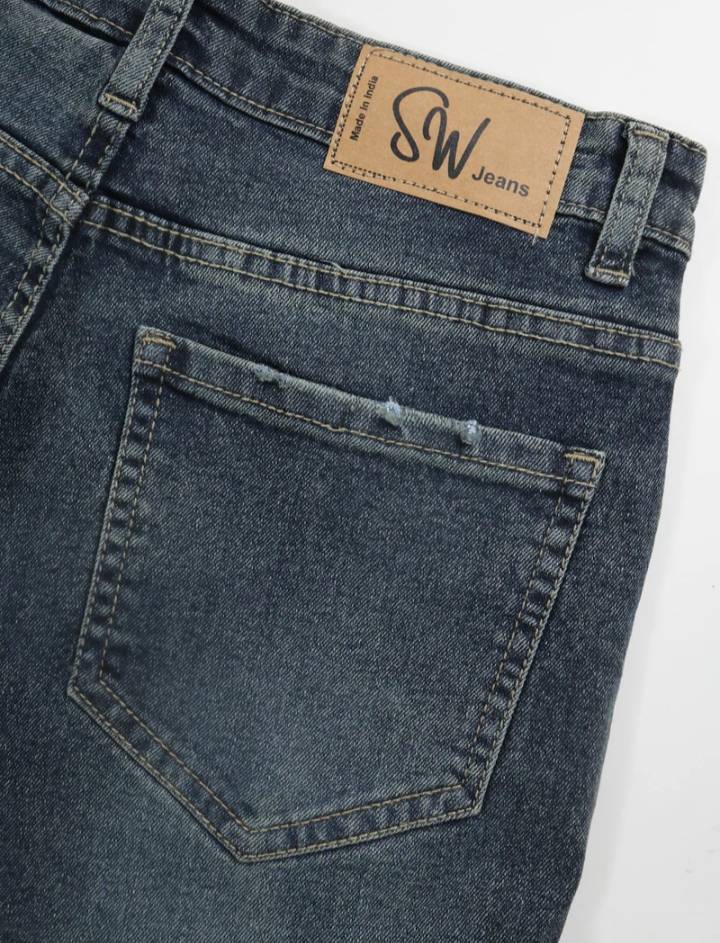 Y2K Bootcut Jeans // Twilight  Green Tinted