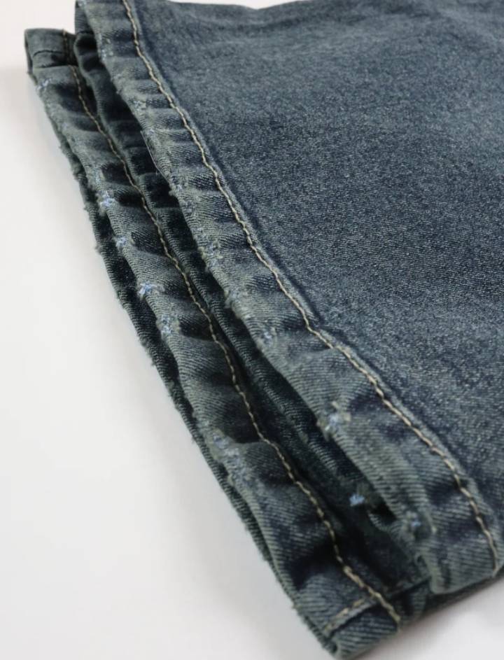 Y2K Bootcut Jeans // Twilight  Green Tinted