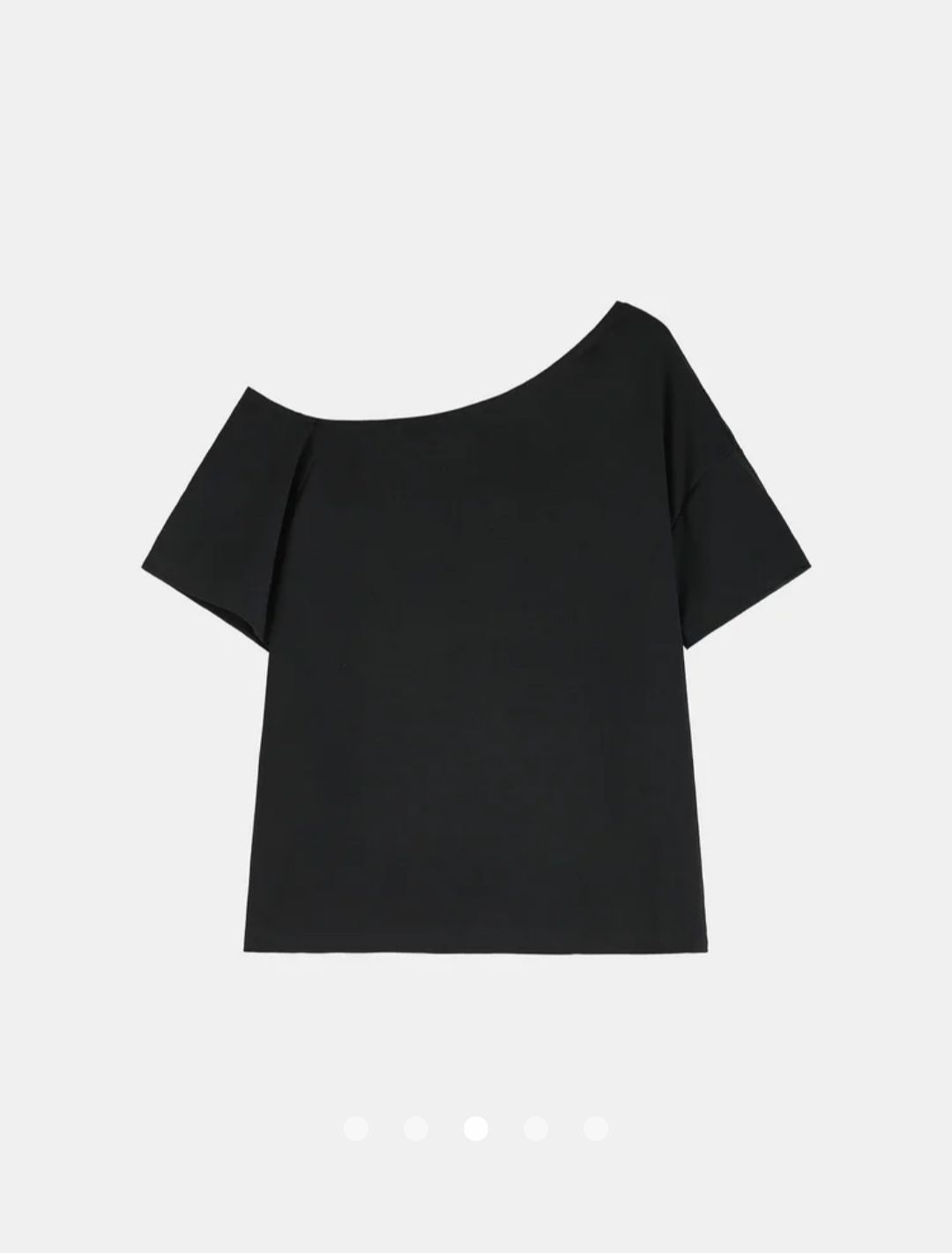 Printed Pullover T-Shirt 001 // Black