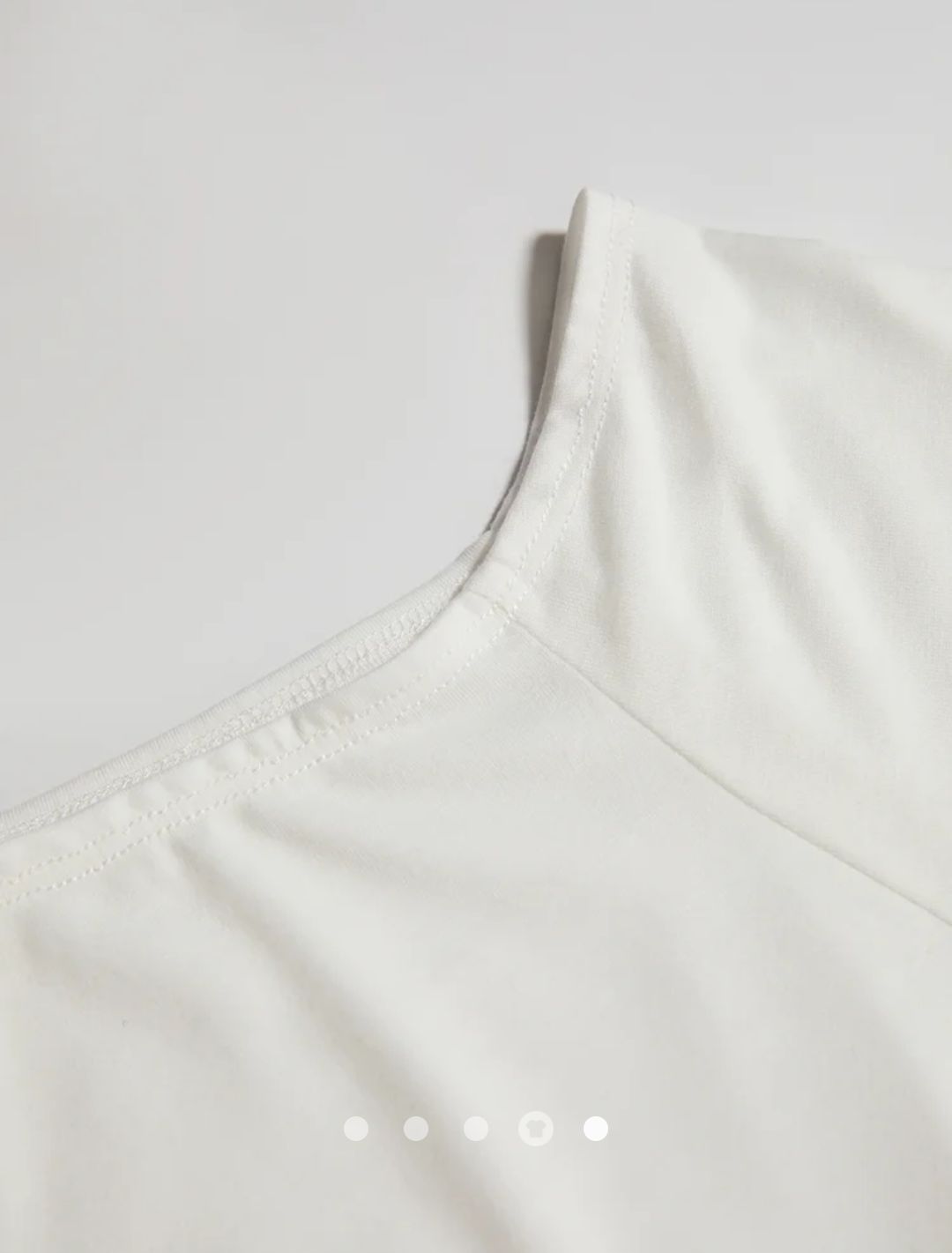 Printed Pullover T-Shirt 002 // White