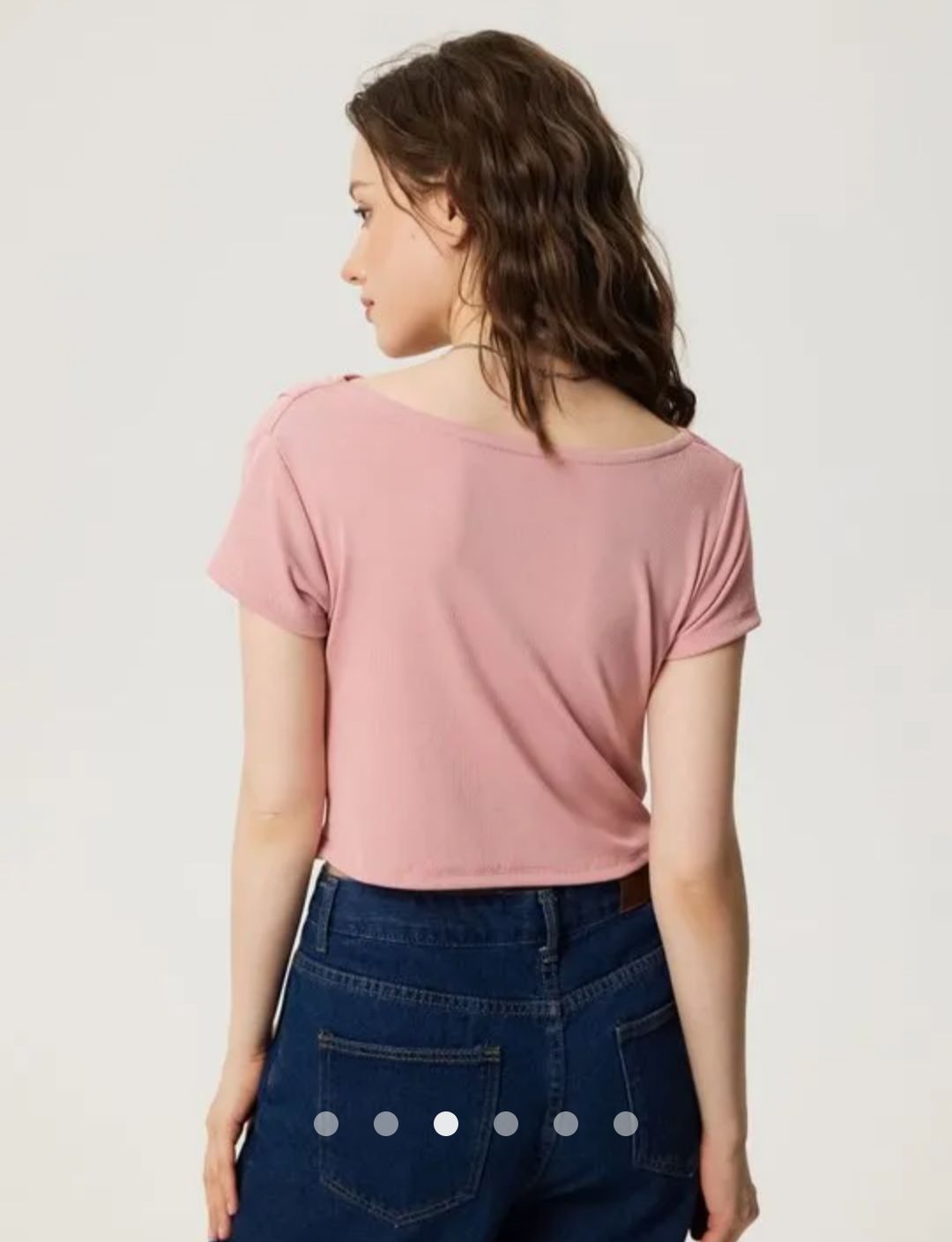 Draped Top // Pink
