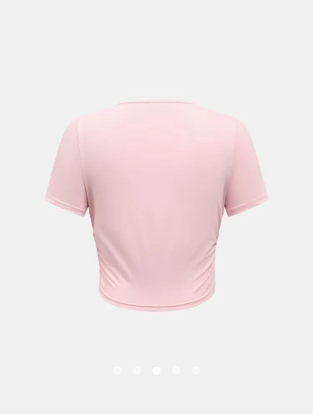 Bow Pullover T-Shirt // Pink