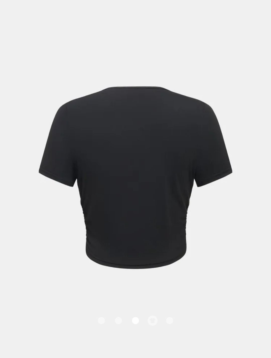 Bow Pullover T-Shirt // Black