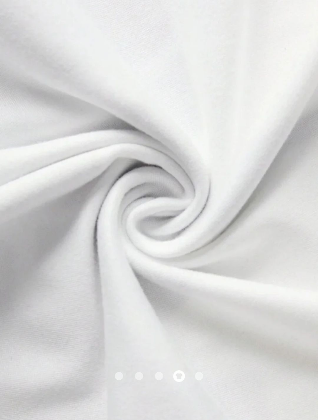 Printed Pullover T-Shirt // White