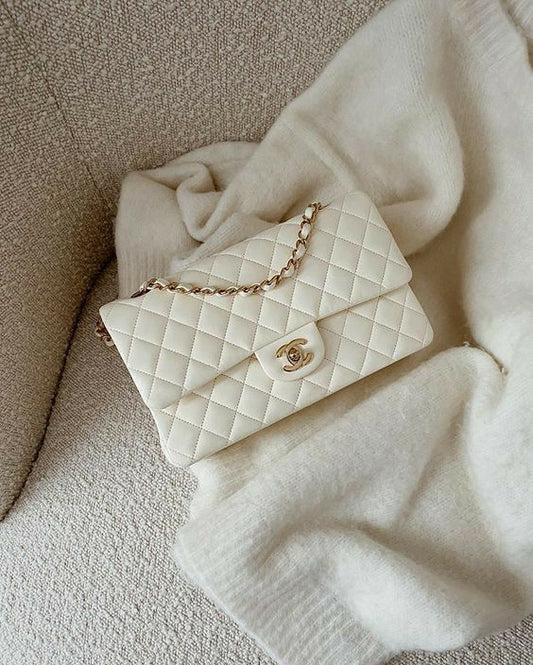 Padded Crossbody Bag // White