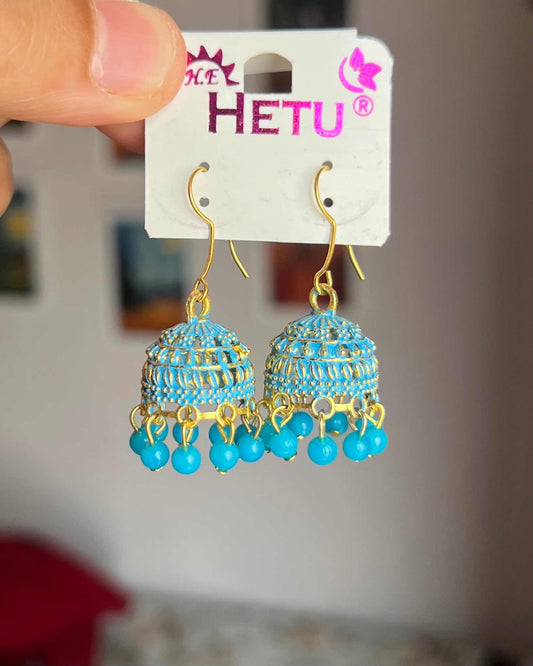 Earrings 019 // Blue