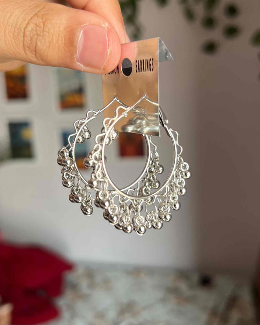 Earrings 005 Big // Silver