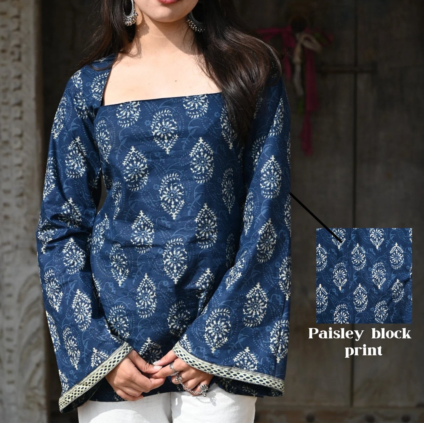 Alina Short Kurti // Blue