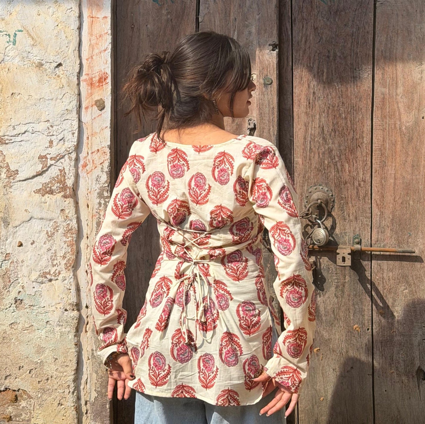 Leela Short Kurti // Pink