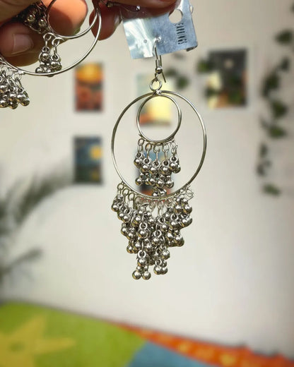 Earrings 071 Big // Silver