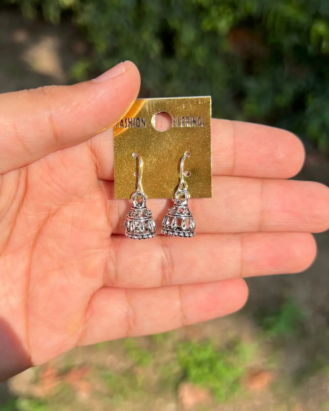 Earrings 079 Small // Silver