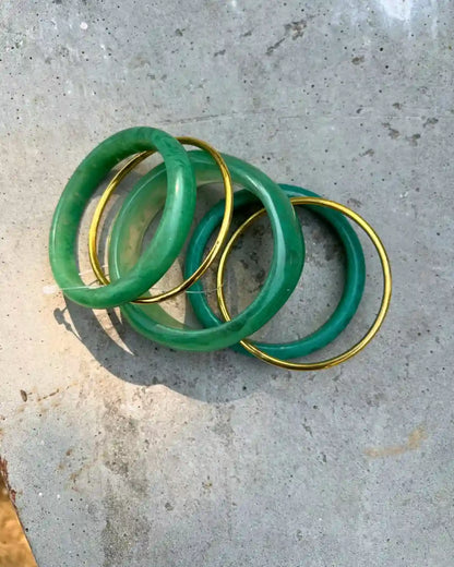 Bangle Set 011 // Green