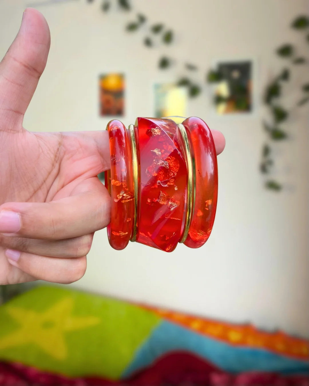 Bangle Set 013 // Orange
