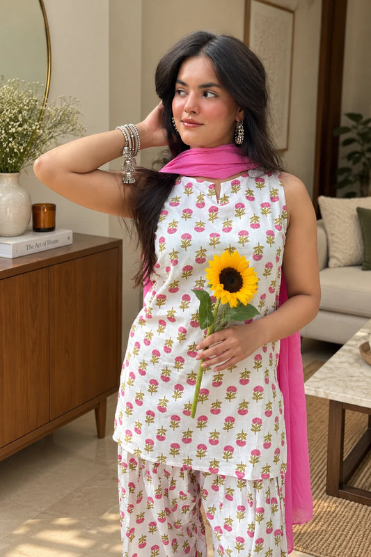 Samara // 3pc Farshi Set (100% Cotton)