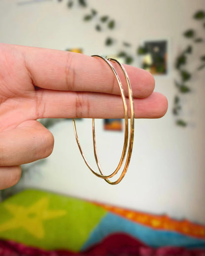 Earrings 081 Big // Gold