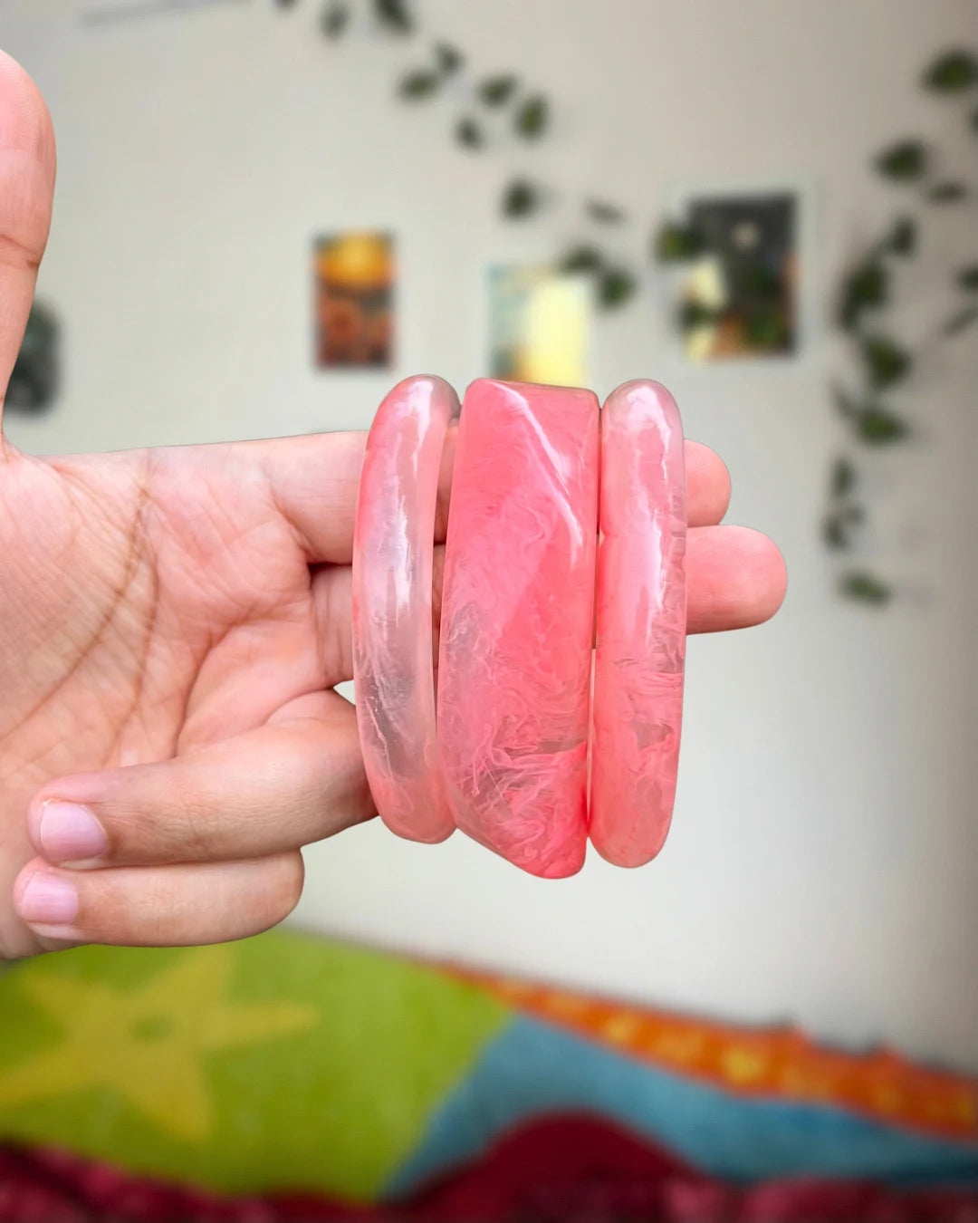 Bangle Set 011 // Light Pink