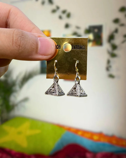 Earrings 062 Small // Silver