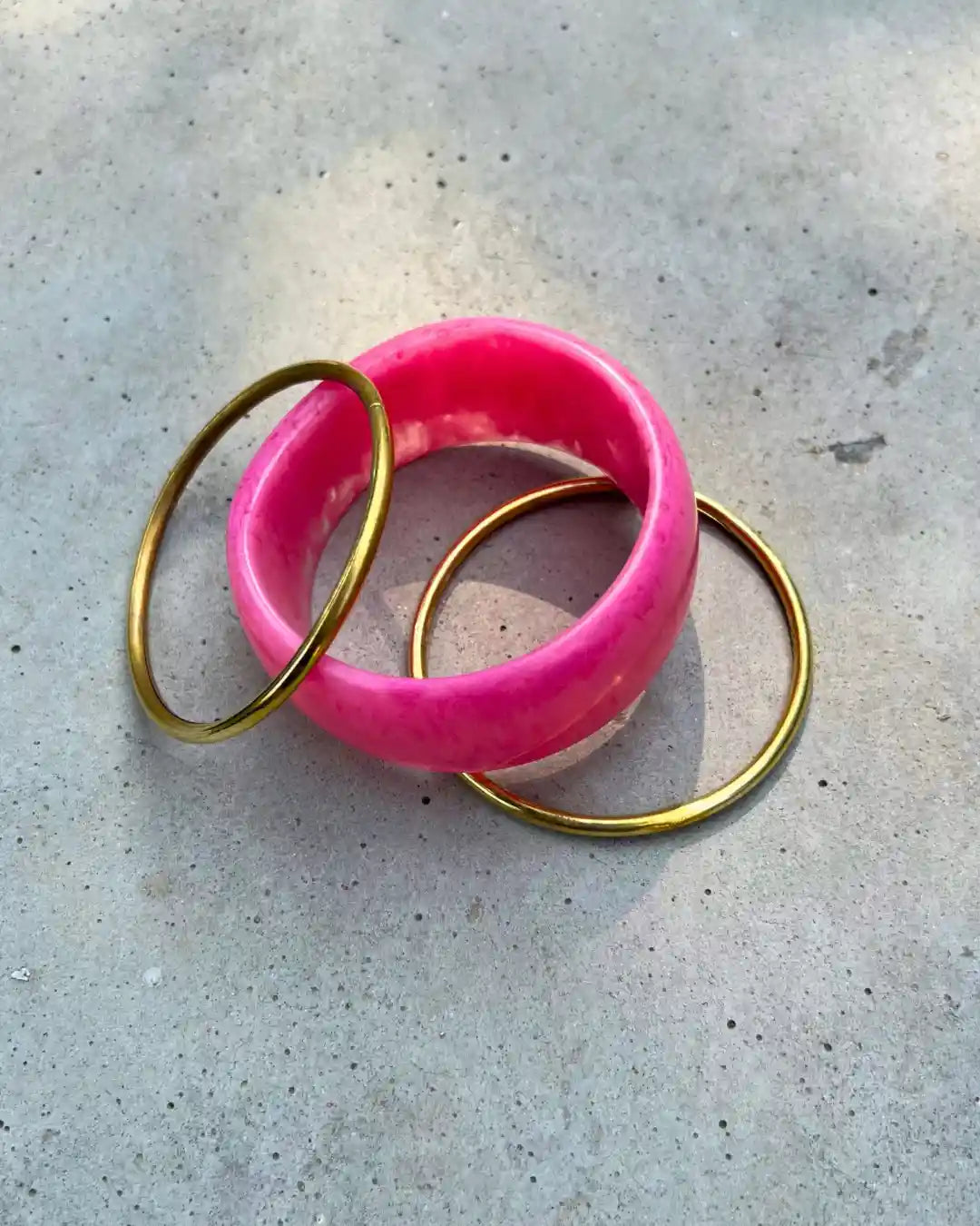 Bangle Set 009 // Pink