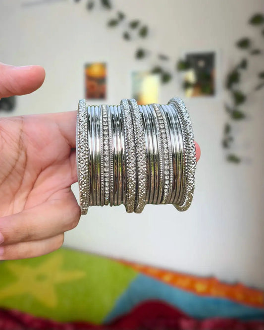Bangle Set 002 // Silver