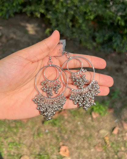 Earrings 071 Big // Silver