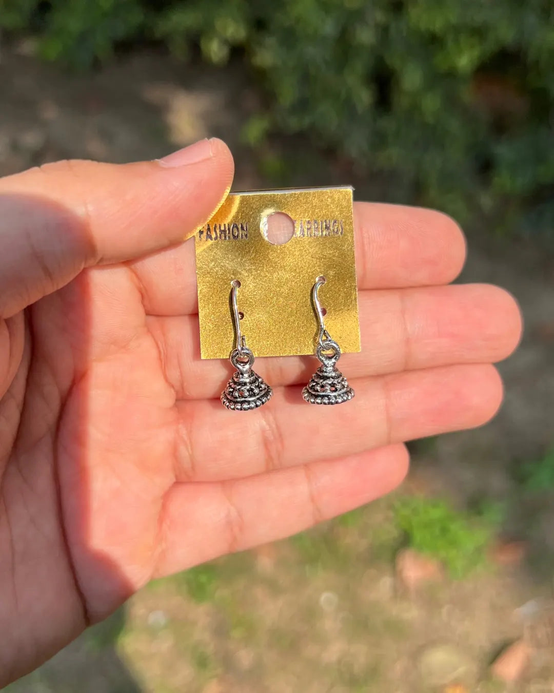 Earrings 070 Small // Silver