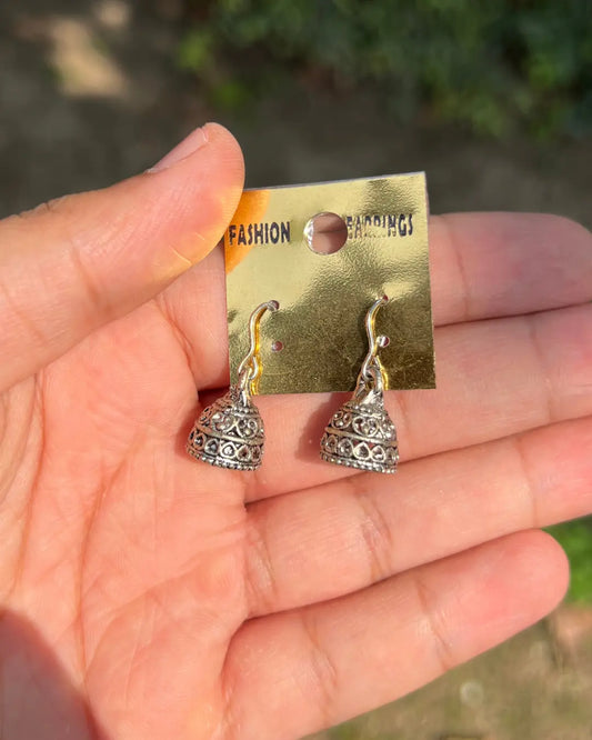Earrings 074 Small // Silver