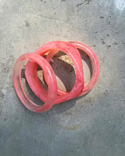 Bangle Set 011 // Light Pink