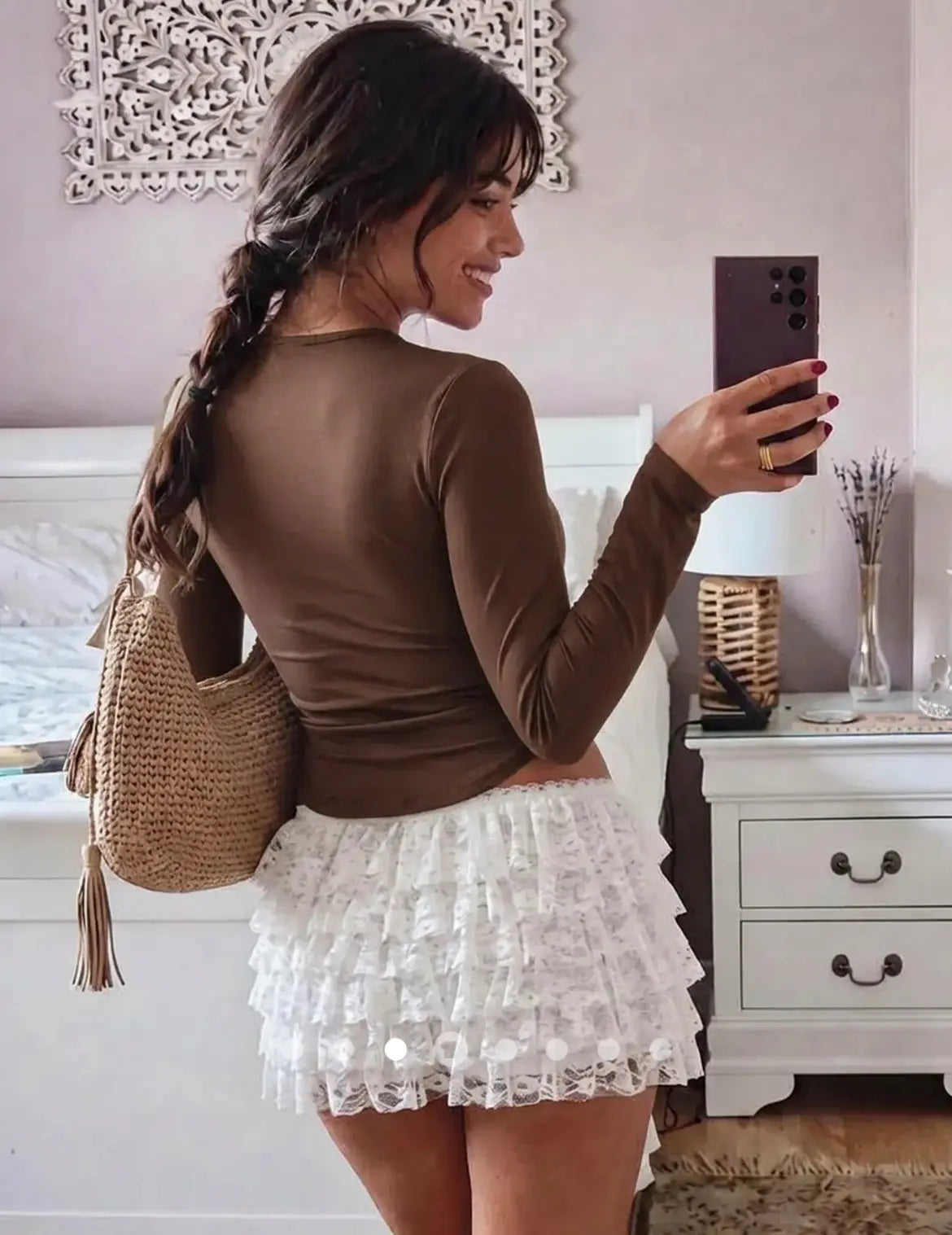 Bow Top // Brown